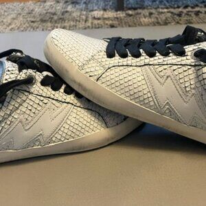Zadig & Voltaire Low Top White Leather Sneakers